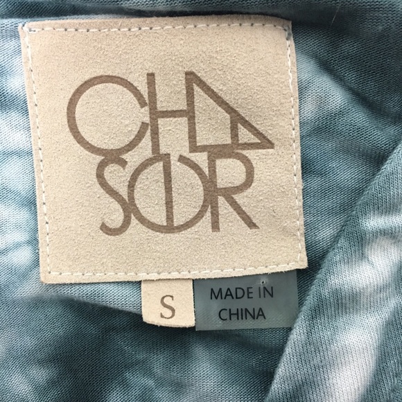 CHASER Tie Dye Kimono Open Cadigan Duster Beaded Sleeves BOHO Small - Picture 10 of 12